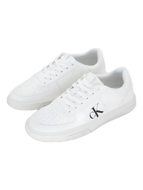 Calvin Klein Men\'s Gliano Round Toe Casual Sneakers White US 8M EU 41 main image 4